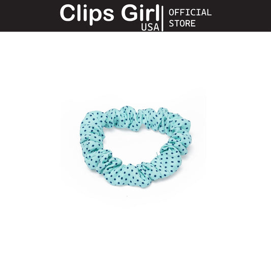 Polka Dot Fabric Pony Teals (Set of 3)