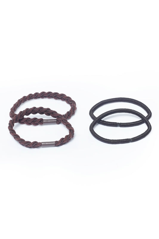Dark Tone Hair Tie Variety Pack (Set of 13)