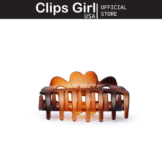 Tortoise Shell Interlocking Jaw Clip