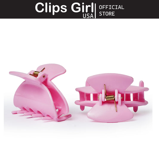 Pink Mini Jaw Clip Set