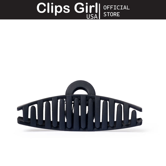 Slate Black Curve Jaw Clip