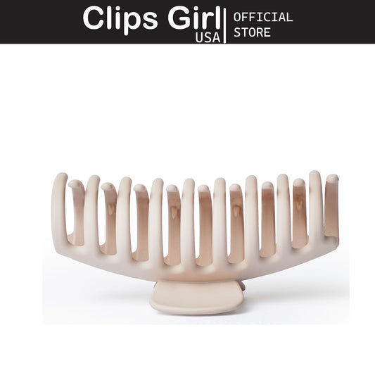 Nude Matte Jaw Clip