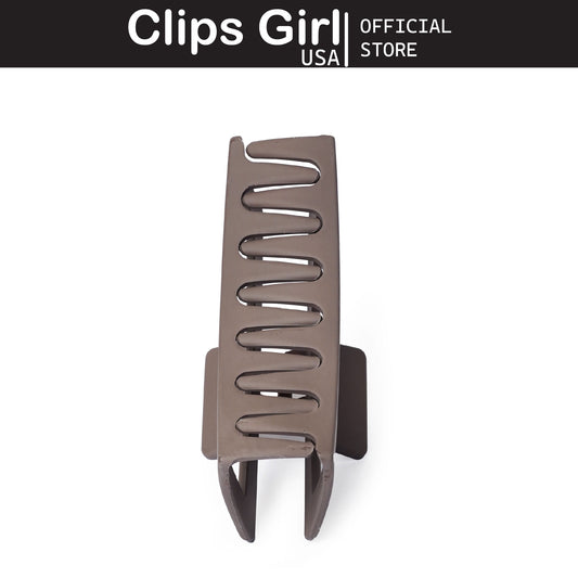 Gray Open Frame Jaw Clip