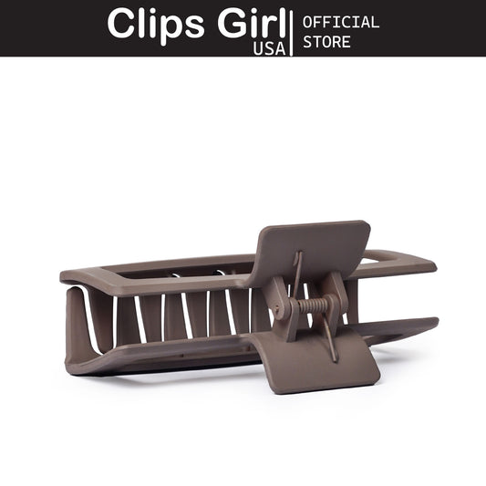Gray Open Frame Jaw Clip
