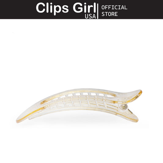 Iridescent Curved Jaw Clip