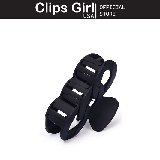Jet Black Link Jaw Clip