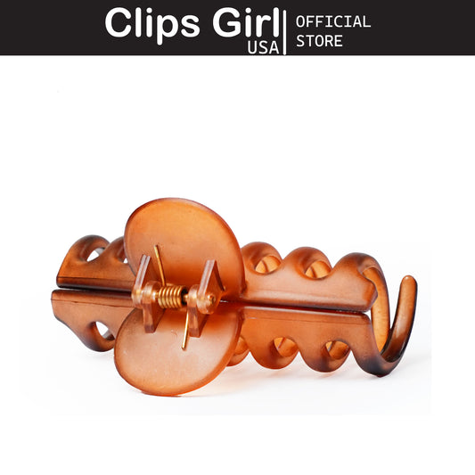 Amber Mini Jaw Clip Set