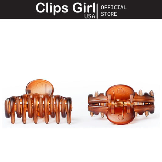 Amber Mini Jaw Clip Set