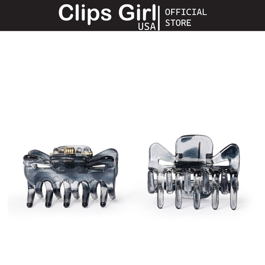 Gray Smoke Jaw Clip Set