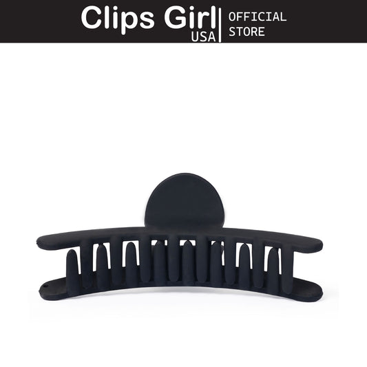 Matte Black Minimalist Jaw Clip
