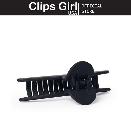 Matte Black Minimalist Jaw Clip