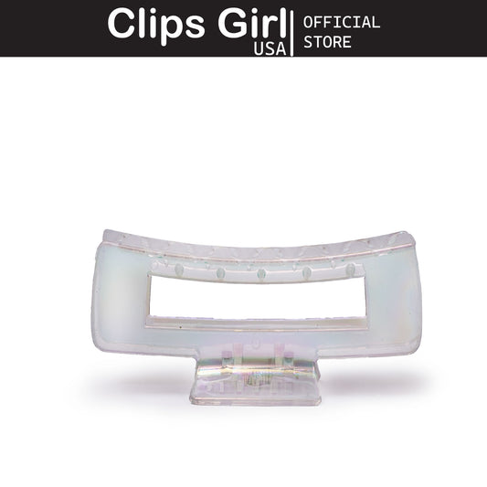 Iridescent Open Frame Jaw Clip