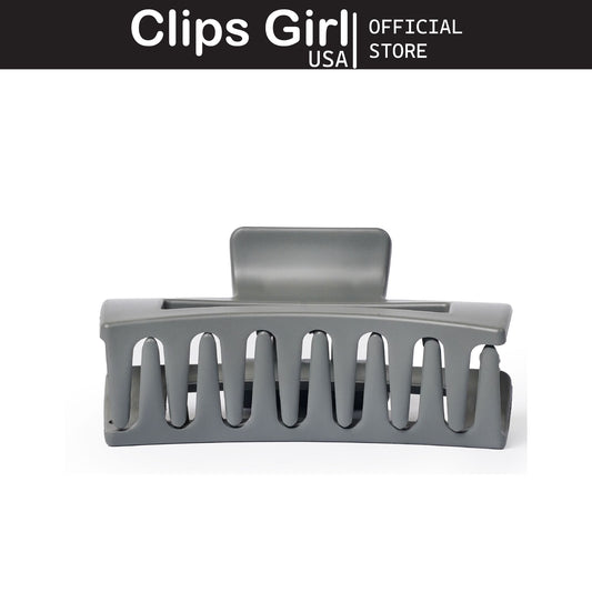 Ash Gray Open Frame Jaw Clip