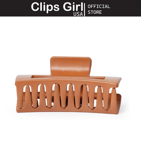 Caramel Open Frame Jaw Clip
