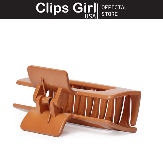 Caramel Open Frame Jaw Clip