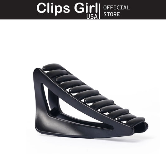 Matte Black Angular Jaw Clip