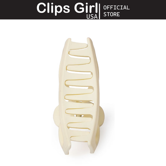 Ivory Open Frame Jaw Clip