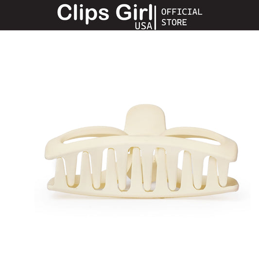Ivory Open Frame Jaw Clip