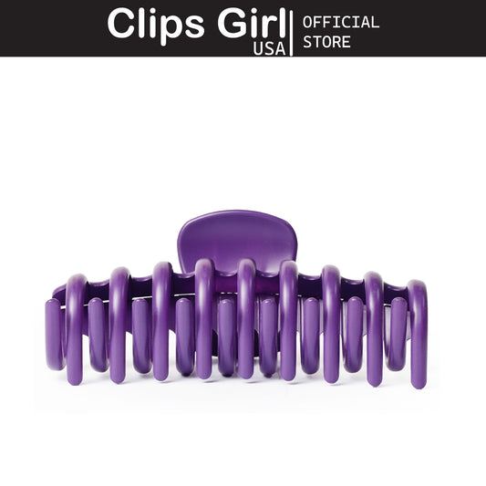 Purple Matte Jaw Clip