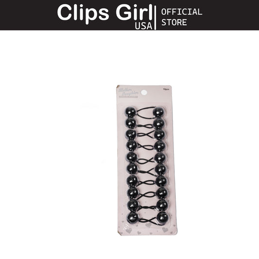 Mother & Daughter Ball Pony Teals 10pcs (Black)