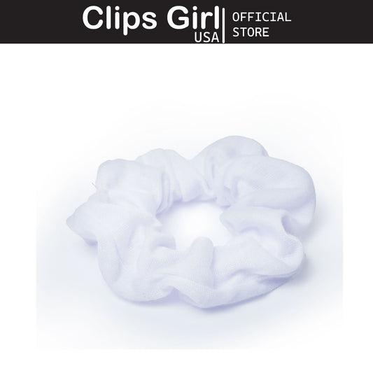 Light Lavender Textured Scrunchie