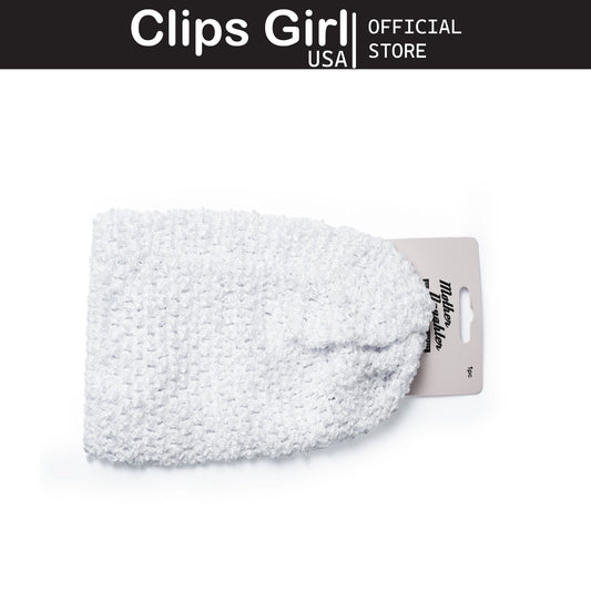 White Textured Head Wrap