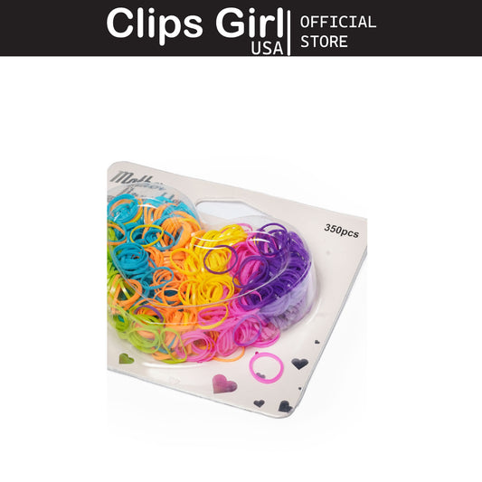 Mother & Daughter Colorful Hair Elastics 350pcs