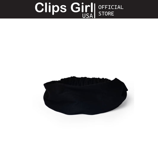 Black Twist Head Wrap