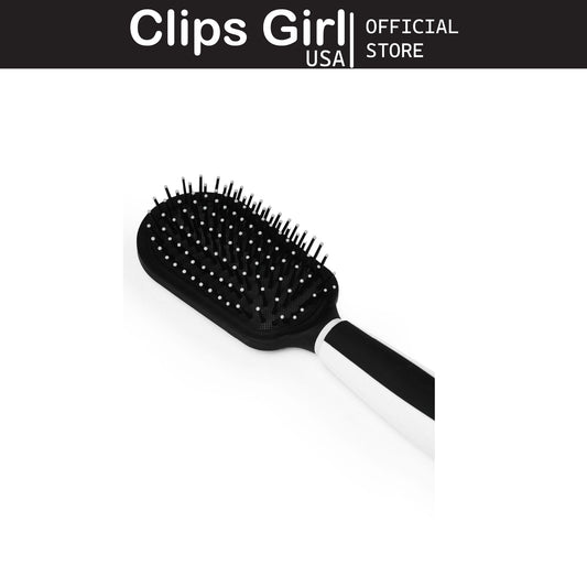Black & White Paddle Hair Brush