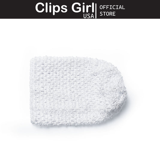 White Textured Head Wrap