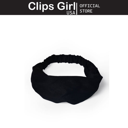 Black Twist Head Wrap