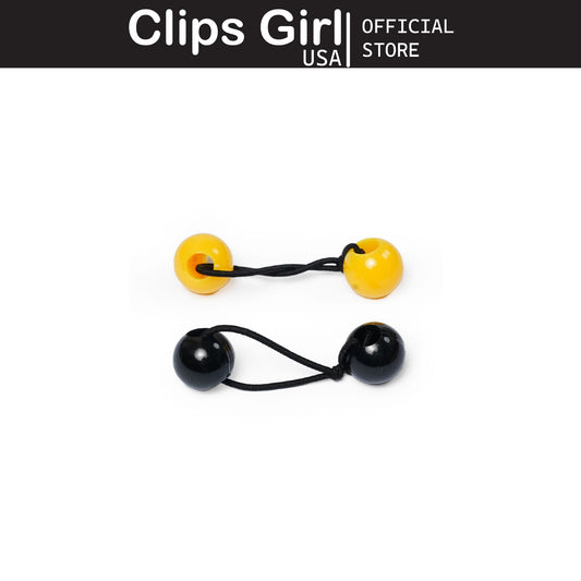 Mother & Daughter Ball Pony Teals 10pcs (Black & Yellow)