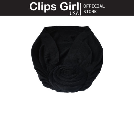 Black Knotted Headwrap
