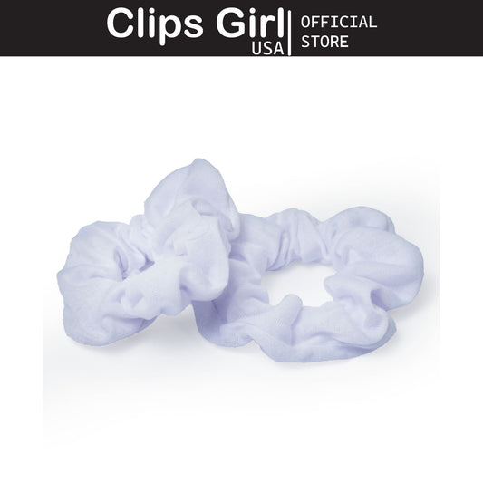 Light Lavender Textured Scrunchie
