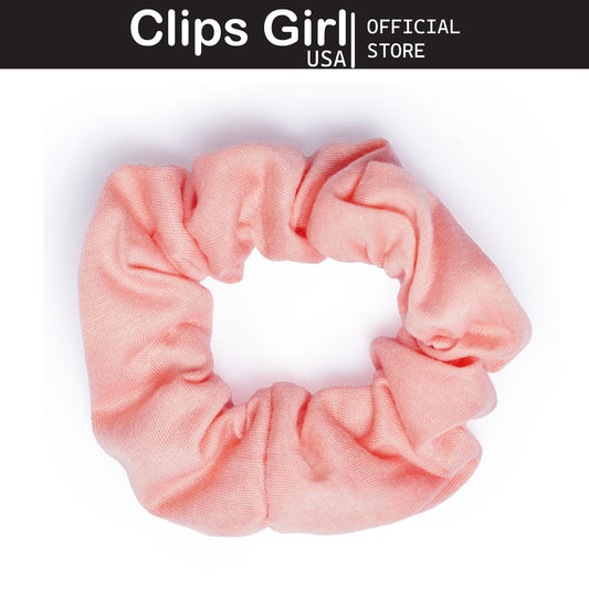 Black Satin Scrunchie
